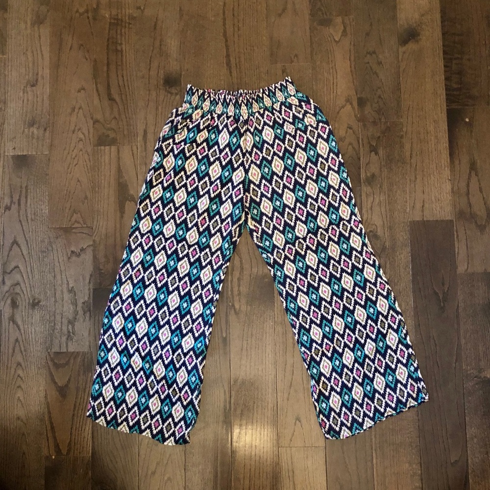 🔴 Wide Leg Palazzo Pants for Summer in Size M